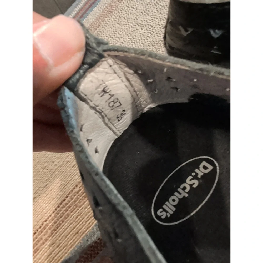 Bernie Mev TW187 Women's Size 8 US Size 39 EU Black Slip On Memory Foam